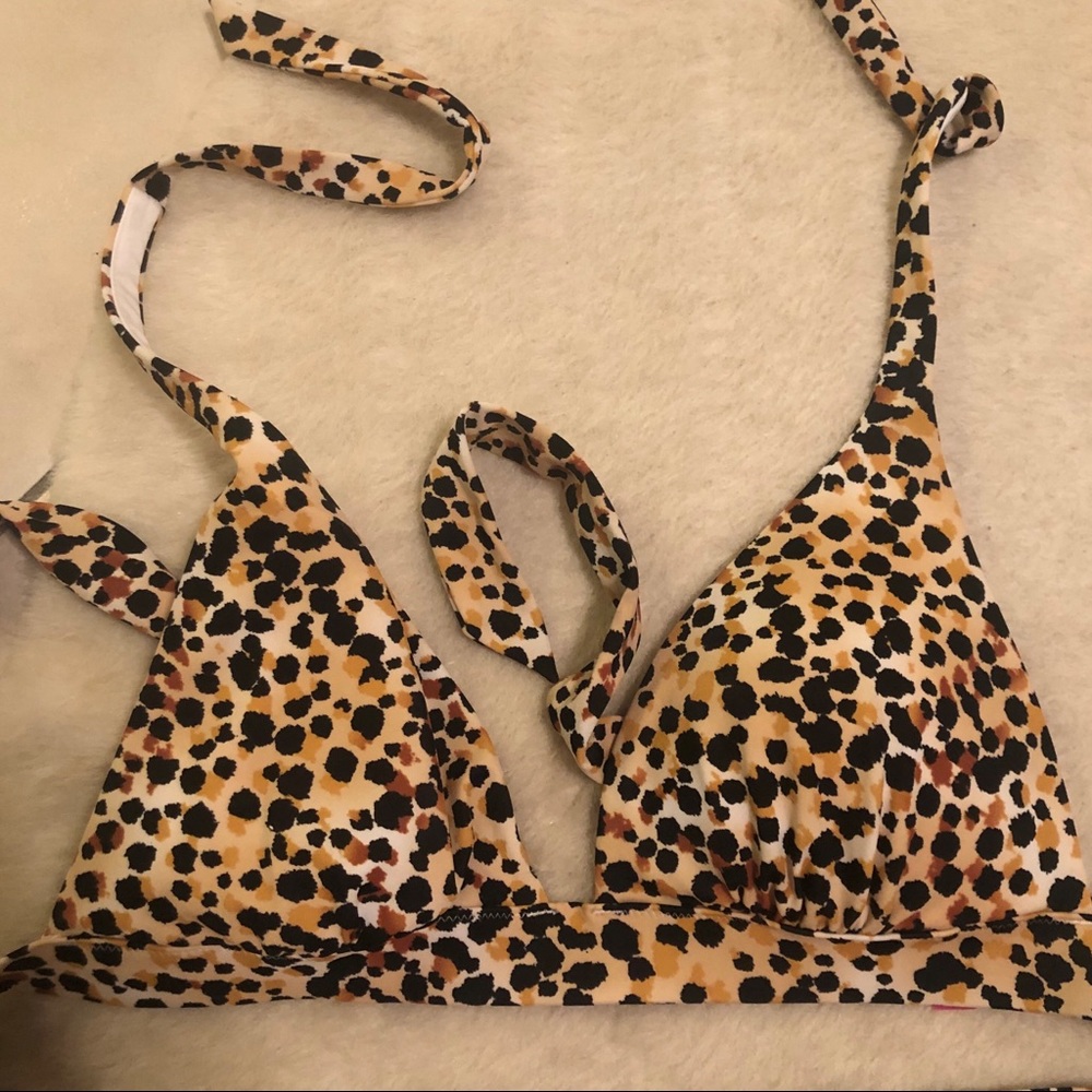 Victoria’s Secret Swim cheetah bikini set - Picture 2 of 5